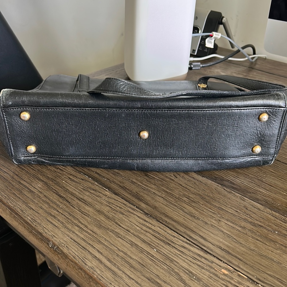 MCM Vintage Black Studded Bag - Picture 9 of 16